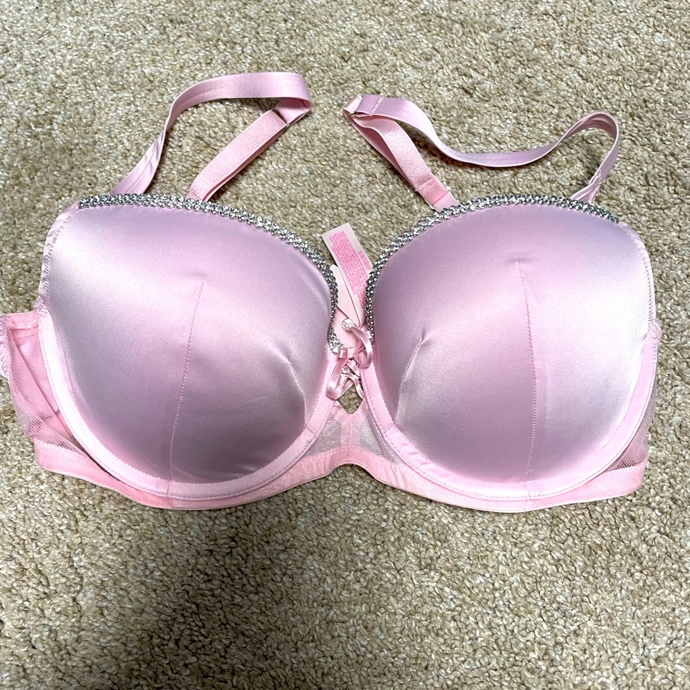 Victorias Secret Bra Satin Pink 34D